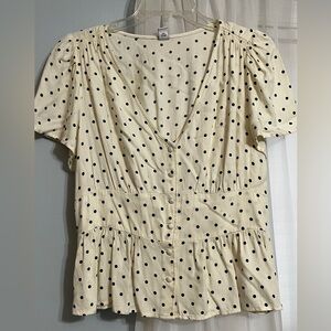 Women’s Old Navy Polka Dot Blouse